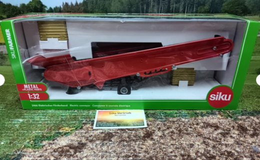 2466 - elektrisches Förderband mit Zuggabel,1:32,neu in OVP