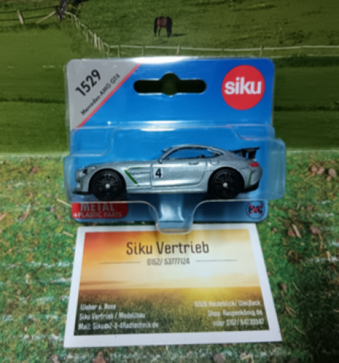 1529-Mercedes-AMG GT4, Siku Blister,neu in OVP