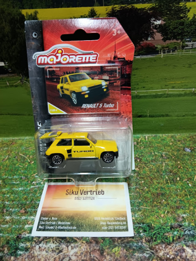 30192-Majorette Vintage Cars- Renault R5 Turbo,1:64,neu in OVP
