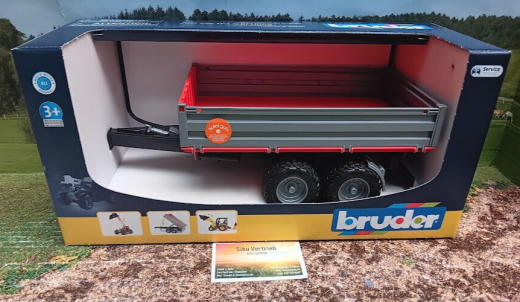 Bruder Art.Nr.:3482019,Bordwandanhänger,1:16,neu in OVP,Bauernhof,Landwirtschaft