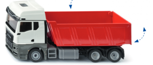 3518- MAN Muldenkipper,Neuheit 2/25, neu in OVP, 1:50