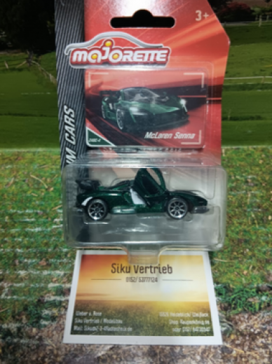Majorette MCLaren Senna, Premium Cars,1;64,neu in OVP