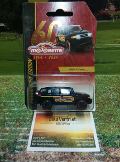 Majorette Toyota FJ Cruiser, 60 Jahre Majorette, 1:64,neu in OVP