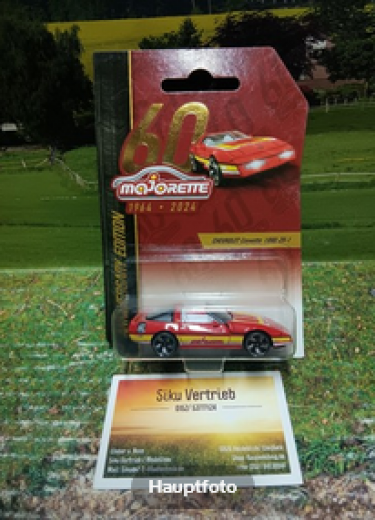 Majorette Chevrolet Corvette 1990 ZR-1, 60 Jahre Majorette, 1:64,neu in OVP