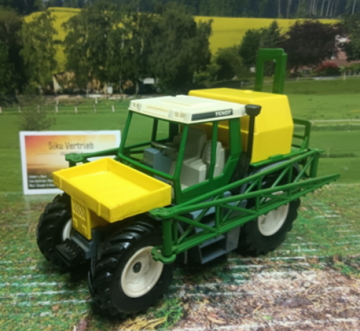 3552-Traktor Fendt Xylon mit Aufbauspr,geb.sehr guter Zustand,1:32
