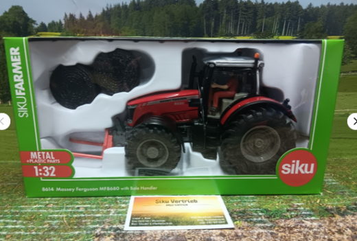 8614- 8614 MASSEY FERGUSON MF 8680,Sondermodell,1:32,neu in OVP