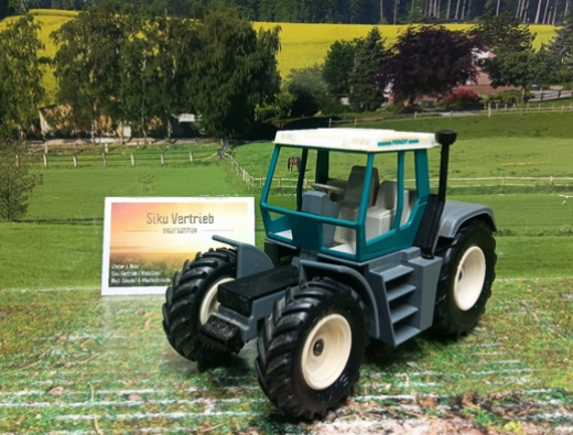2957- Fendt Xylon,gebr.guter Zustand,1:32,alte Siku Farmer