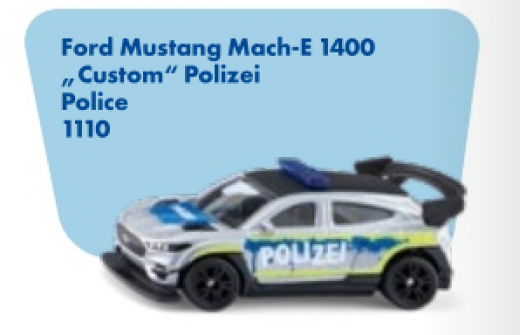 1110-Ford Musstang Mach E-1400, Siku Blister,Neuheit 1/2026