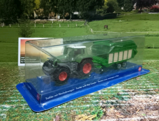 1625 -Fendt mit Heuladewagen,neu in Geschenk-OVP, neu