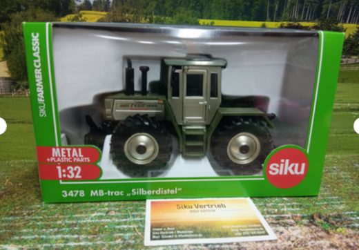 3478 - MB Trac Silberdistel, Sondermodell, Limited Edition, 1:32, Neu in OVP