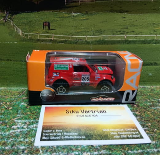 Majorette -Mitsubishi Pajero,neu in OVP,1:64,älteres Modell