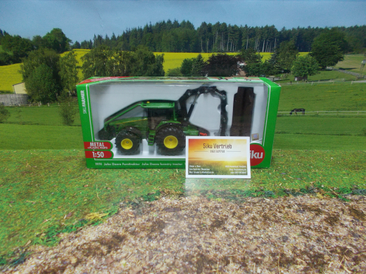 1974 - John Deere Forsttraktor,1:50,neu in OVP