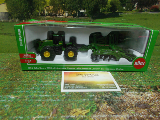 1856 - John Deere 9630 mit Amazone Centaur,neu in OVP,1:87