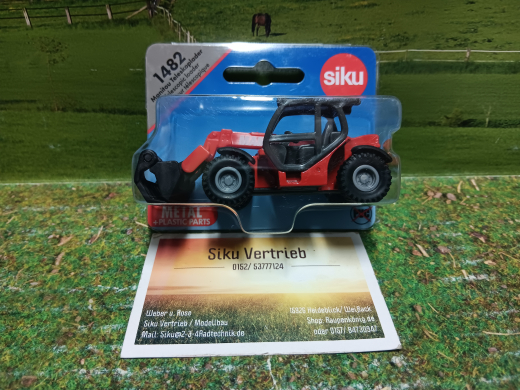 1482 - Teleskoplader,neu in OVP, Siku Blister