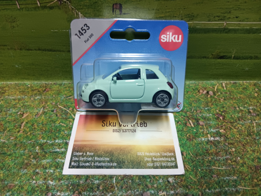 1453 - Fiat 500,Siku Blister,neu in OVP