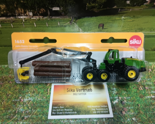 1652 - John Deere Harvester,Siku Blister,neu in OVP