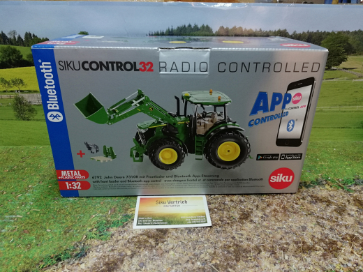 6792 - John Deere 7310R mit Frontlader / Bluetooth App-Steuerung