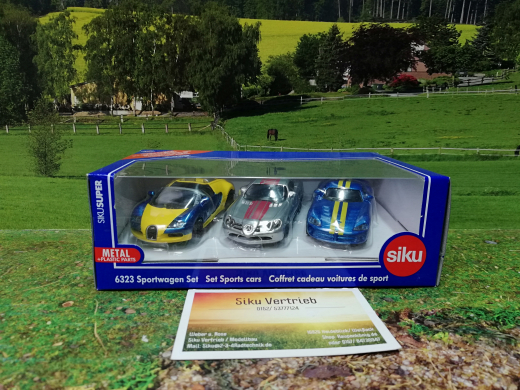 6323 - Sportwagen Set,neu in OVP,3er Set,ca.:1:50