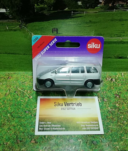 1046 - VW Sharan,silber,neu,ungeöffnet,alte Blister Serie