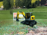 3560-Wacker Neuson EW65 Mobilbagger,neu in OVP,1:50