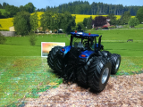 6738-New Holland T7.315 mit Doppelreifung und Bluetooth App-Steuerung,1:32,Siku Control