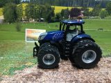 6738-New Holland T7.315 mit Doppelreifung und Bluetooth App-Steuerung,1:32,Siku Control