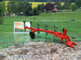 2070-Volldrepflug,neu in OVP,Neuheit 1/24,1:32