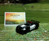 1545-Chevrolet Corvette ZR1 Police,Siku Blister,neu in OVP