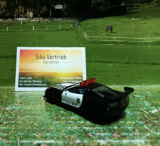 1545-Chevrolet Corvette ZR1 Police,Siku Blister,neu in OVP