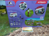 Schleich Horse Club Mobile Tierärztin mit Hannoveraner Fohlen,neu in OVP