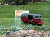 2362 - VW T1 Linde,Neuheit 2024,1:50, rot/grau,neu in OVP,Oltimer
