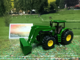 1982 - John Deere mit Frontlader,1:50,neu in OVP
