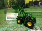 1982 - John Deere mit Frontlader,1:50,neu in OVP