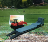 1762- MAN Lkw mit Planierraupe, Neuheit 2/25, neu in OVP