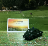 1560- VW Käfer Polizei, Neuheit 1/25, neu in OVP,Siku Blister