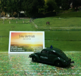 1560- VW Käfer Polizei, Neuheit 1/25, neu in OVP,Siku Blister