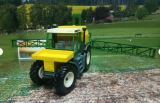 3552-Traktor Fendt Xylon mit Aufbauspr,geb.sehr guter Zustand,1:32