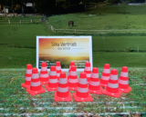 15 Absperrkegel, Modellbau,Spielkegel,neu in OVP ca.:2,5x1,5cm