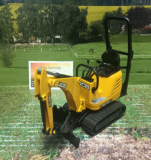 JCB Mikrobagger 8010 CTS,1:16,neu in OVP,Bauernhof