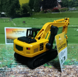 Kettenbagger mit beweglichem Arm und Schaufel,ca 19cm,neu