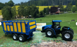 1947 - New Holland t9.860 mit silagewagen,1:50,neu in OVP