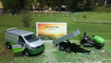 2005-VWT6 mit Rasentraktor,1:50,Neuheit 1/2026
