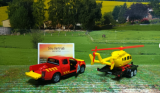2570-Nissan Nivara mit Helikopter, 1:50,Neuheit 2026