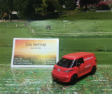 1121-VW ID.Buzz Cargo Porsche Renndienst,Siku Blister,Neuheit 2/2026