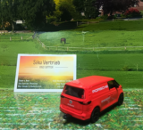 1121-VW ID.Buzz Cargo Porsche Renndienst,Siku Blister,Neuheit 2/2026