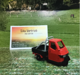 1122-Piaggio Ape Cross,Siku Blister, Neuheit 2/2026