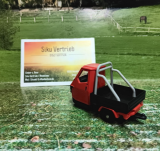 1122-Piaggio Ape Cross,Siku Blister, Neuheit 2/2026