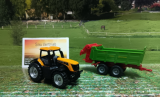 1133-JCB mit Strautmann Universalstreuer,Siku Blister ,Neuheit 2/2026