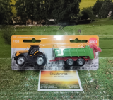 1133-JCB mit Strautmann Universalstreuer,Siku Blister ,Neuheit 2/2026