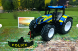 3297-New Hollan Polizei Traktor,1:32,Neuheit 2/2026